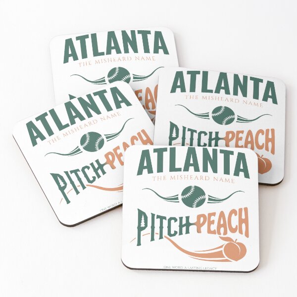 Item preview, Atlanta Pitch to Peach - Vintage designed and sold by MASMUS27.