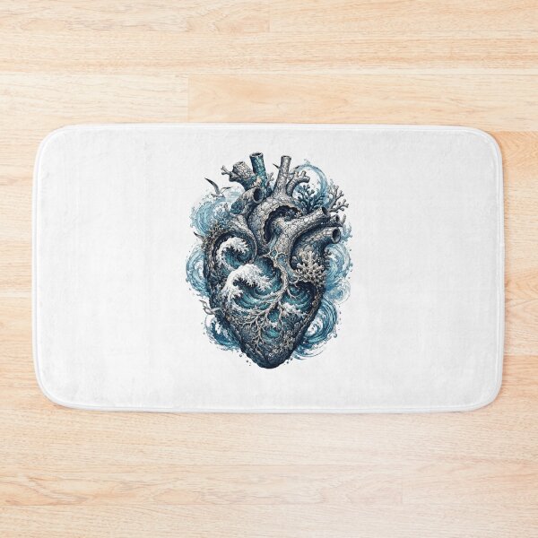 Item preview, Heart waves of the Blue Ocean - Heart of the ocean  designed and sold by SOUFIANE1991.