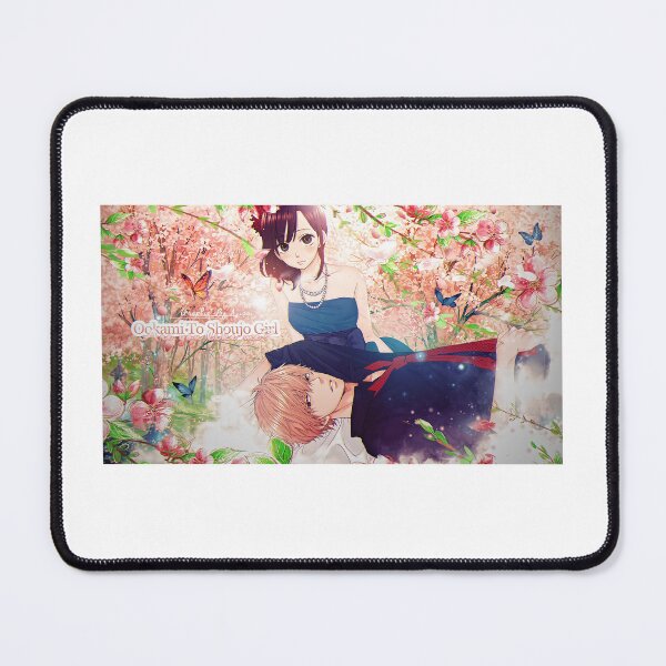 Item preview, Romantic Anime Couple in Cherry Blossom Garden designed and sold by AJ Valle Visuals.