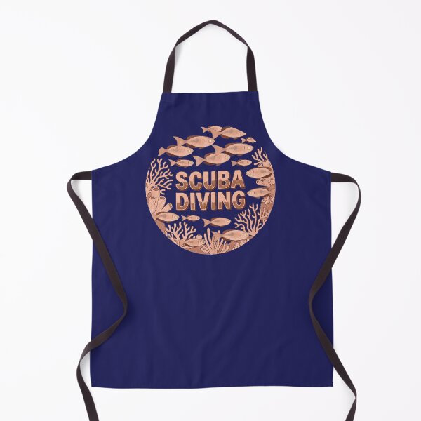 Item preview, Scuba Diving Coral Reef Marine Life Ocean Diver Vintage Graphic designed and sold by KiwiRider.