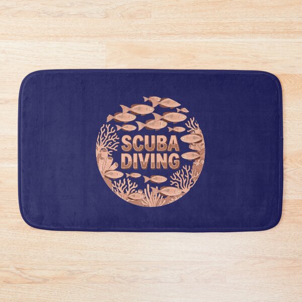Item preview, Scuba Diving Coral Reef Marine Life Ocean Diver Vintage Graphic designed and sold by KiwiRider.