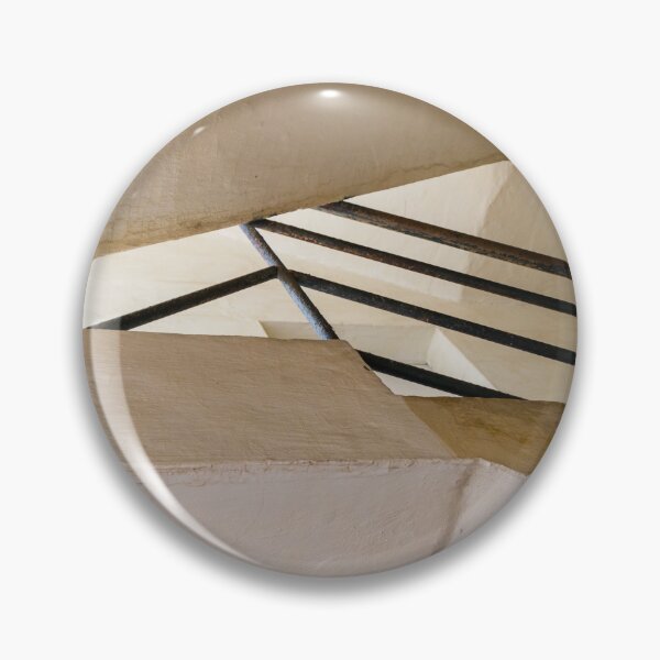 Item preview, Minimalist Staircase Architecture With Geometric Lines, Plaster Walls and Metal Railings designed and sold by Nmallia.