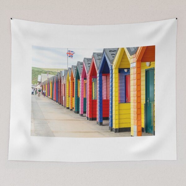 Item preview, Saltburn beach huts designed and sold by yackers1.