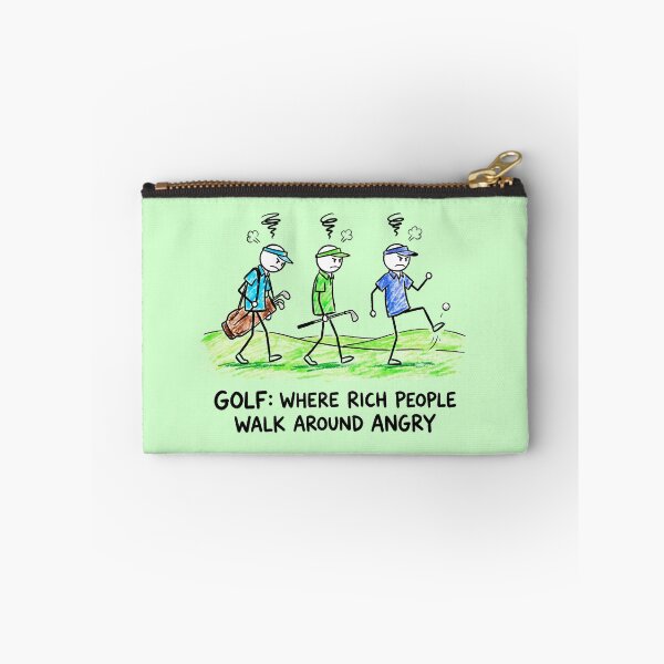 Item preview, Golf: Where Rich People Walk Around Angry designed and sold by ThreadRiotTees.