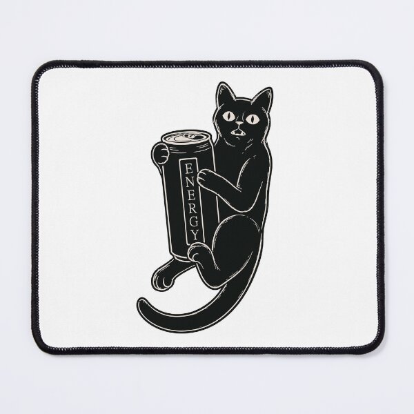 Item preview, Energy Drink Cat designed and sold by Izzib-.
