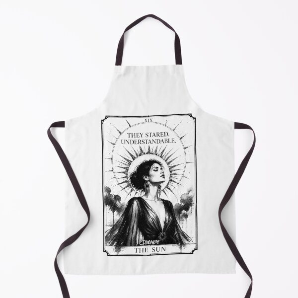 Item preview, The Sun Tarot Card They Stared Understandable Ink Fashion Art designed and sold by ferquirarte.