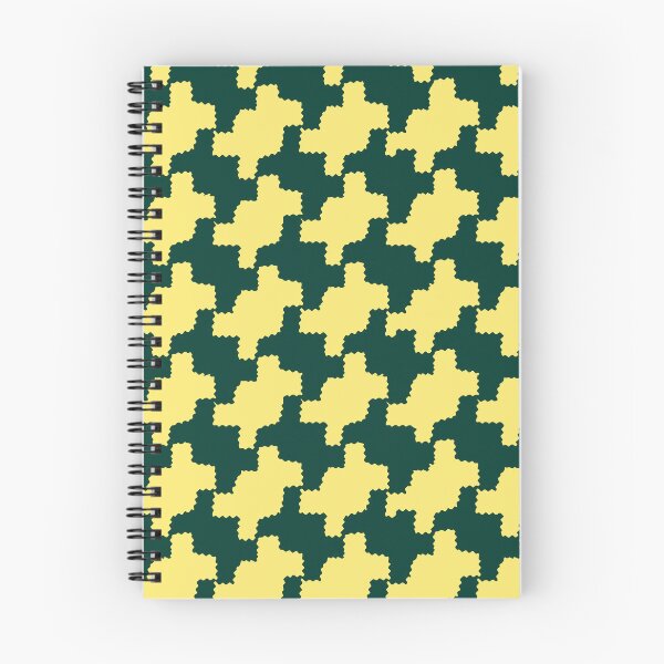 Item preview, Dark Green and Butter Crinkle Houndstooth designed and sold by STUDIO MORE Los Angeles.
