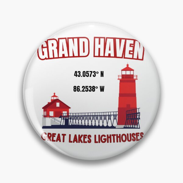 Item preview, .Grand Haven Lighthouse Hoodie – Michigan Great Lakes Graphic designed and sold by greatlakesimage.