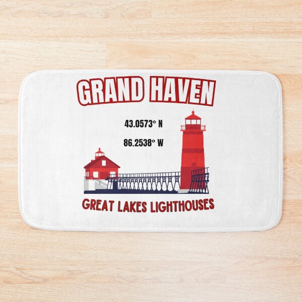 Item preview, .Grand Haven Lighthouse Hoodie – Michigan Great Lakes Graphic designed and sold by greatlakesimage.