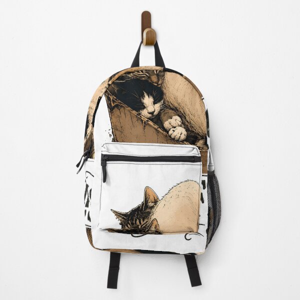 Item preview, Cozy cats in a cardboard box designed and sold by SouthViper.