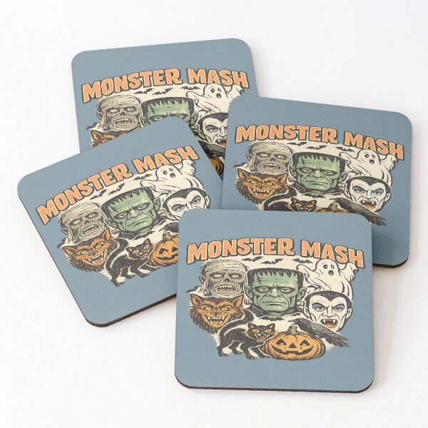 Item preview, Vintage Monster Mash Shirt for Classic Horror Halloween Fans designed and sold by POD DYNASTY | Original Print On Demand T-Shirt Graphics.