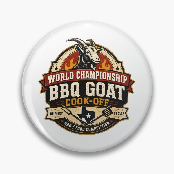Item preview, World Championship BBQ Goat Cook Celebration designed and sold by IRON WINGS /USAF.