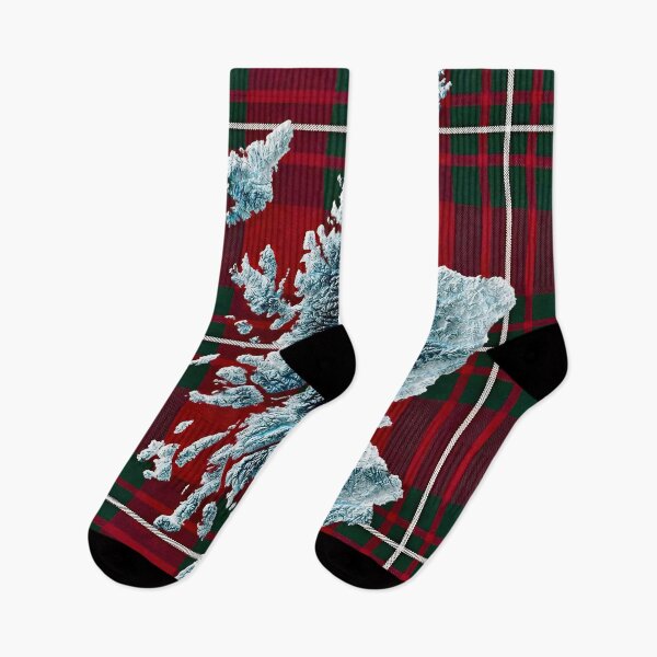 Item preview, Scotland Map and Clan MacGregor Tartan designed and sold by davidelder.