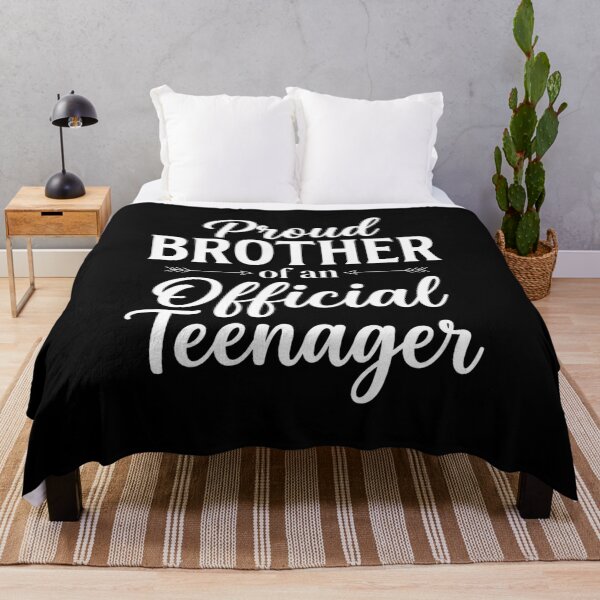 Item preview, Proud Brother of an Official Teenager Funny 13th Birthday T-Shirt | 13th Birthday Family Graphic Gift designed and sold by Trendably.