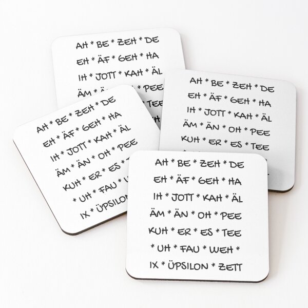 Item preview, funny alphabet designed and sold by ABCrazyShop.