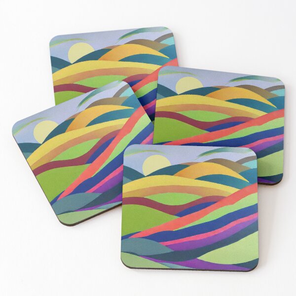Item preview, Rainbow Hills Landscape designed and sold by Esskay Designs.