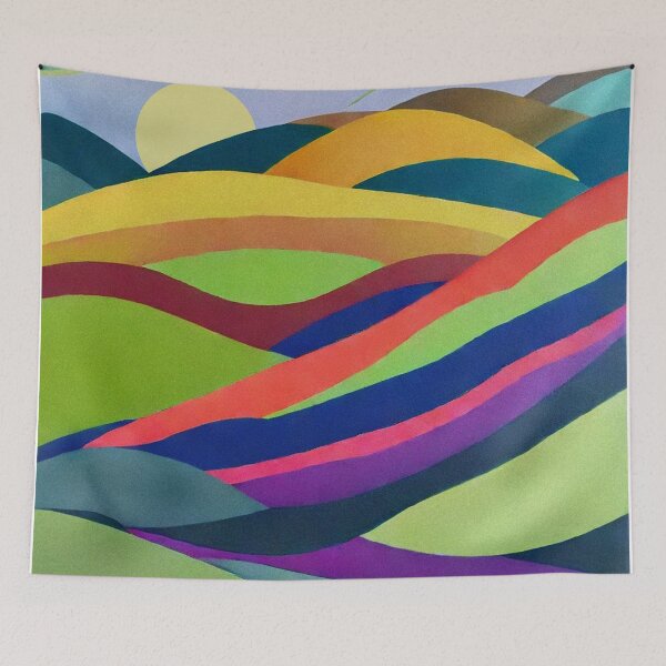 Item preview, Rainbow Hills Landscape designed and sold by Esskay Designs.