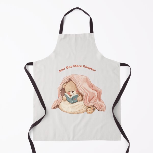 Item preview, Just One More Chapter – Cozy Reading Bear designed and sold by Doodleberry Bloom.