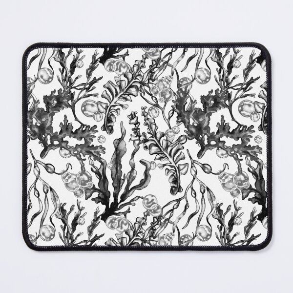 Item preview, Seaweed and Bubbles Monochrome designed and sold by Kelsey Worth.