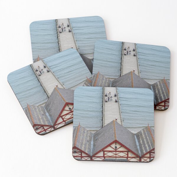 Item preview, High up view over Saltburn Pier, North Yorkshire designed and sold by yackers1.