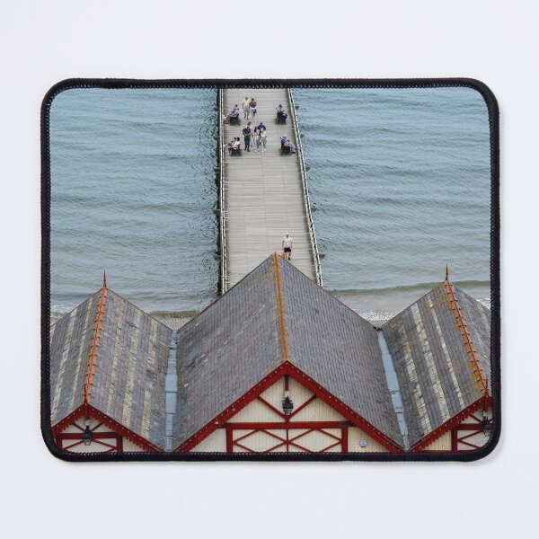 Item preview, High up view over Saltburn Pier, North Yorkshire designed and sold by yackers1.