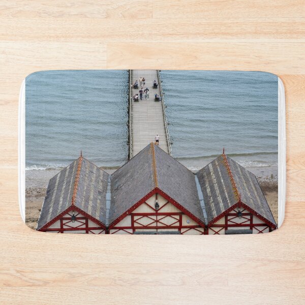 Item preview, High up view over Saltburn Pier, North Yorkshire designed and sold by yackers1.