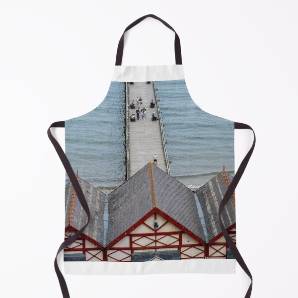 Item preview, High up view over Saltburn Pier, North Yorkshire designed and sold by yackers1.