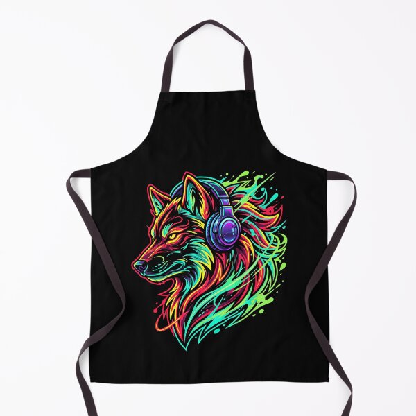 Item preview, Rasta Wolf with Headphones designed and sold by SignumShop.