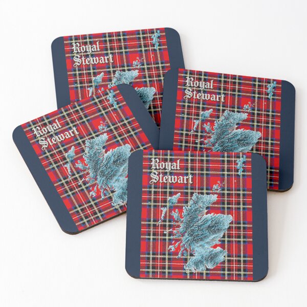 Item preview, Scotland Map and Clan Stewart Tartan designed and sold by davidelder.