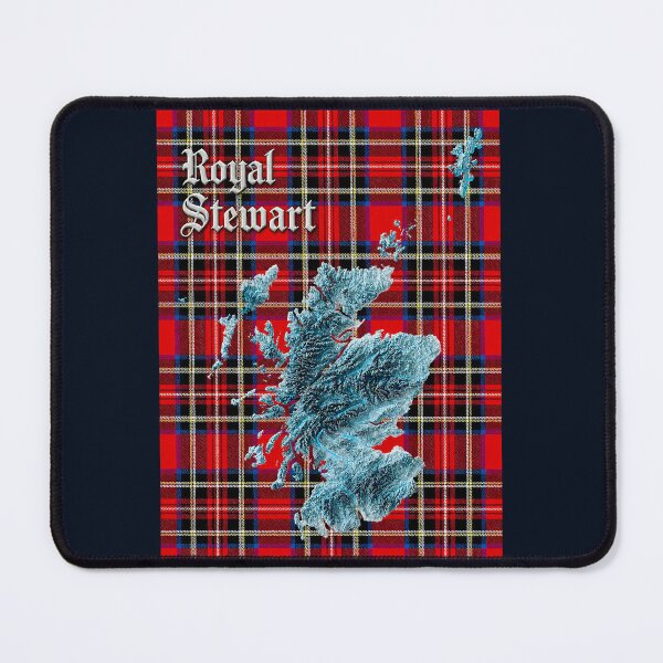Item preview, Scotland Map and Clan Stewart Tartan designed and sold by davidelder.