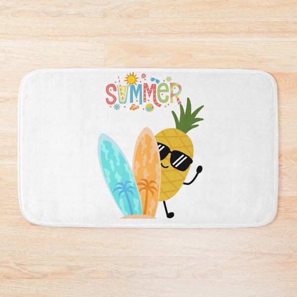Item preview, Cute Summer Pineapple Surfing Tropical Vibes designed and sold by     Sela Art .