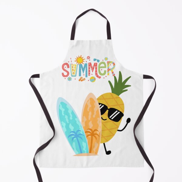 Item preview, Cute Summer Pineapple Surfing Tropical Vibes designed and sold by     Sela Art .
