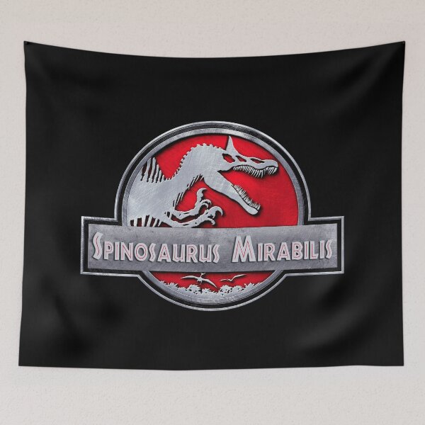 Item preview, spinosaurus mirabilis jurassic 2001 logo  designed and sold by Blck-Acid-Devil.