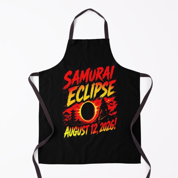 Item preview, For Anime Astronomy Typography Lover Big Eclipse Event SAMURAI ECLIPSE AUGUST 12,2026! designed and sold by Giulivo Store Graphic.