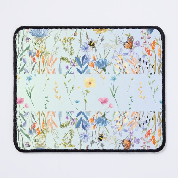 Item preview, Ditzy digital floral meadow flowers designed and sold by Craftedinthecottage .