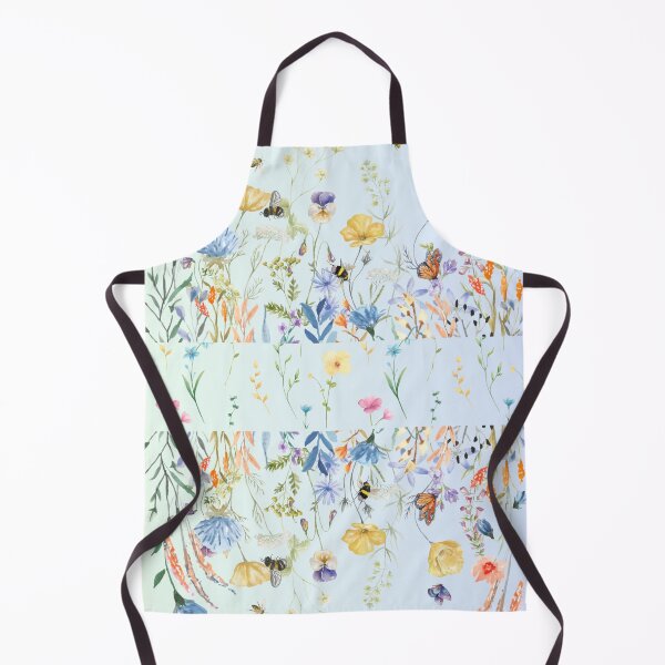Item preview, Ditzy digital floral meadow flowers designed and sold by Craftedinthecottage .