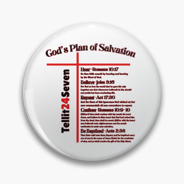 Item preview, God's Plan of Salvation designed and sold by tellit24seven.