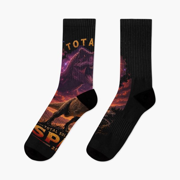 Item preview, Spain Solar Eclipse 08.12.2026 - T-Rex Dinosaur Totality Art designed and sold by DreamPup.