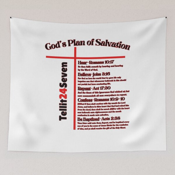 Item preview, God's Plan of Salvation designed and sold by tellit24seven.