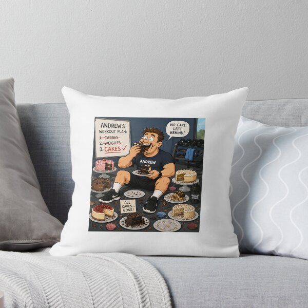 Item preview, Andrew eating cake designed and sold by Dandijane26.