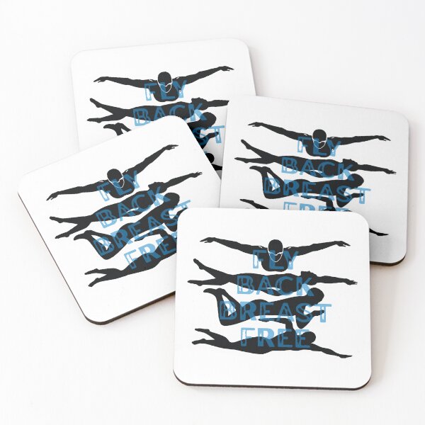 Item preview, Swimmer IM Silhouette Medley Order designed and sold by bluue-jayy.