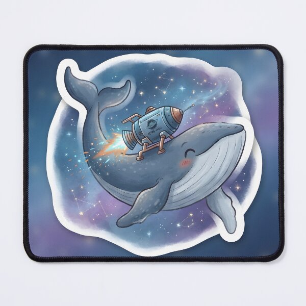 Item preview, Epiconic - The Whales Rocket System Joyful Whale with a Thrilling Ride designed and sold by PufftailStudio.