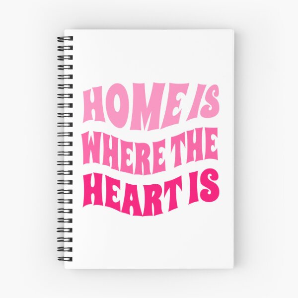 Item preview, Home is Where the Heart is - Pink designed and sold by Biah!.