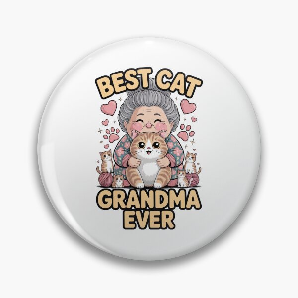Item preview, Best Cat Grandma Ever Funny Cat Lover Grandmother Gift designed and sold by HOODYBUDSTYLES.