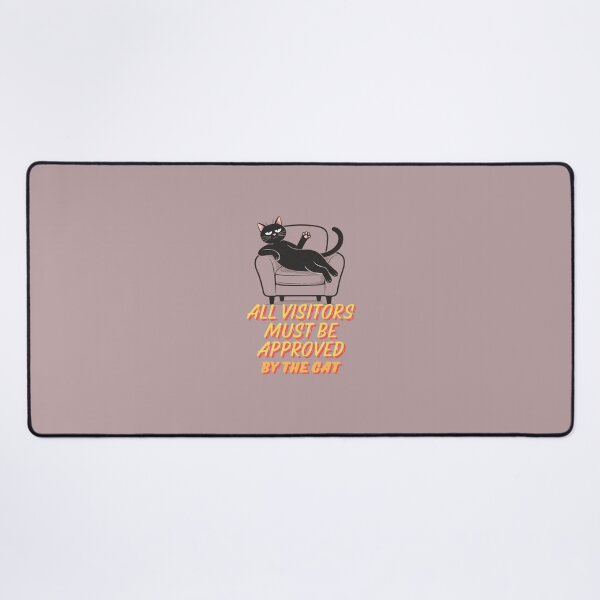 Item preview, All visitors must be approved by the cat designed and sold by Palmtree94.