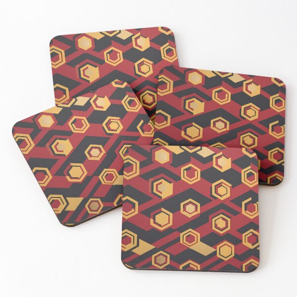 Item preview, B German Eagle Vintage Art Deco Gold Pattern designed and sold by ART ATTACK ZONE.