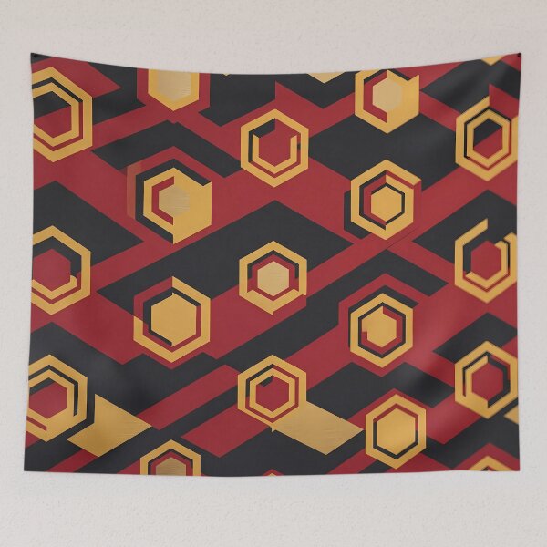 Item preview, B German Eagle Vintage Art Deco Gold Pattern designed and sold by ART ATTACK ZONE.