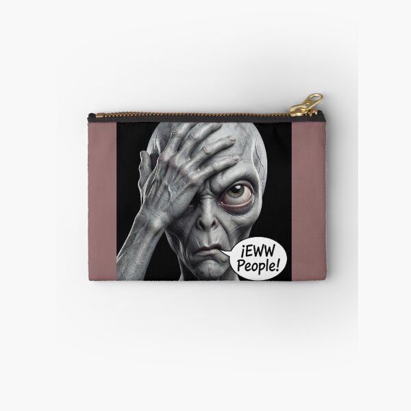 Item preview, Alien Facepalm - Eww People! Funny Misanthrope Design designed and sold by NexxaStoree.