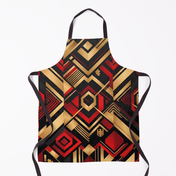 Item preview, D German Eagle Vintage Art Deco Gold Pattern designed and sold by ART ATTACK ZONE.