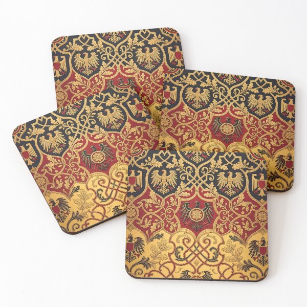Item preview, 1 German Eagle Vintage Art Deco Gold Pattern designed and sold by ART ATTACK ZONE.